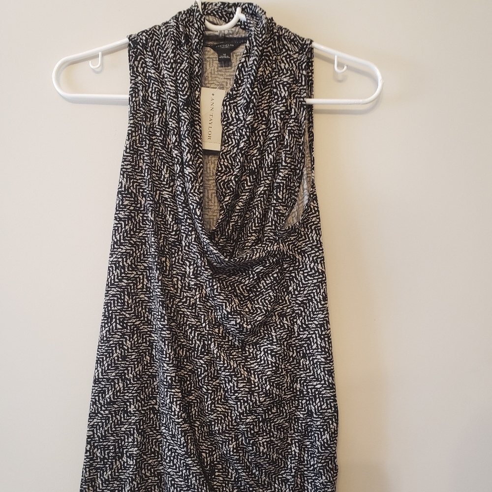 BNWT Ann Taylor faux wrap top